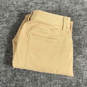 L.L Bean Women's Size 12 Classic Fit‎ Cotton Twill Pants Stretch 500214 READ